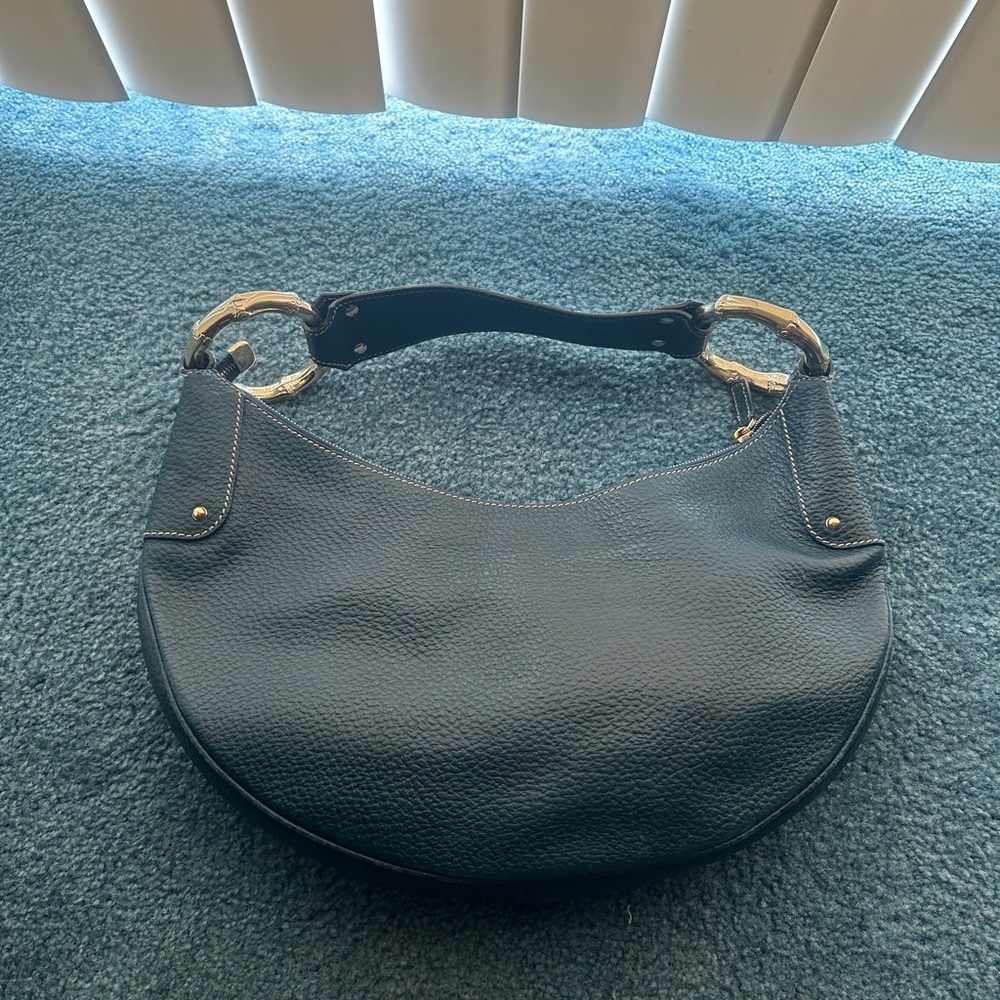 Authentic Blue Gucci Bag